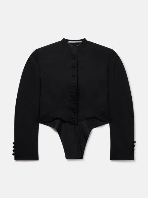 Stella McCartney Cropped Micro-Tails Wool Jacket