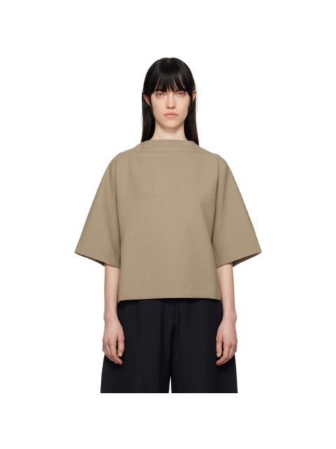 Studio Nicholson Taupe Hesse Top