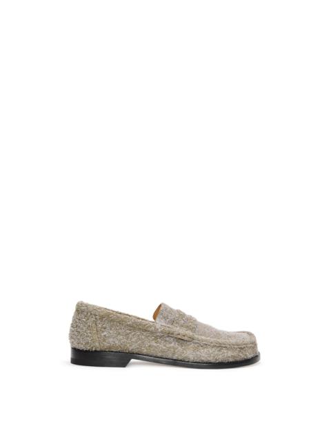 Loewe Campo loafer in brushed suede