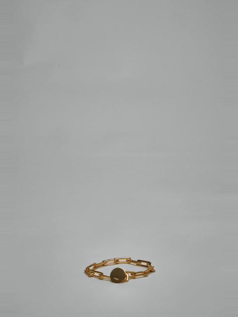 Logo-charm Chain Bracelet