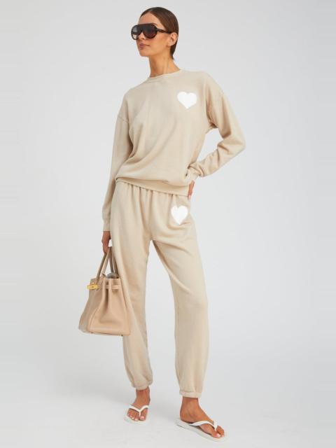 SPRWMN OAT HEART SWEATPANTS