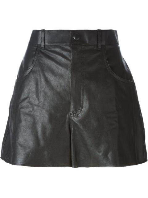 SAINT LAURENT flared shorts