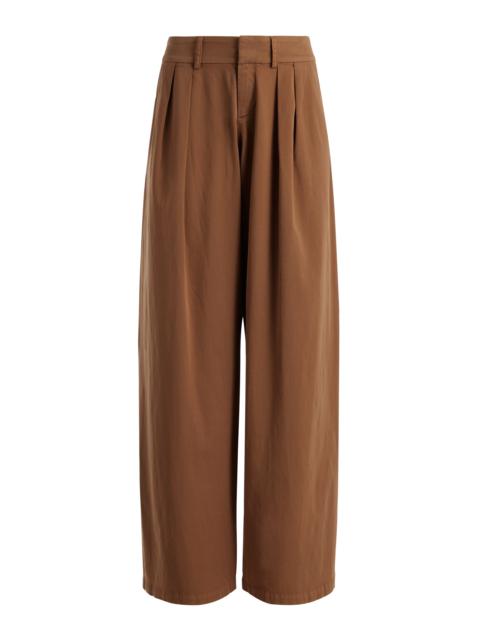 Alice + Olivia GARBO LOW RISE BAGGY TROUSERS