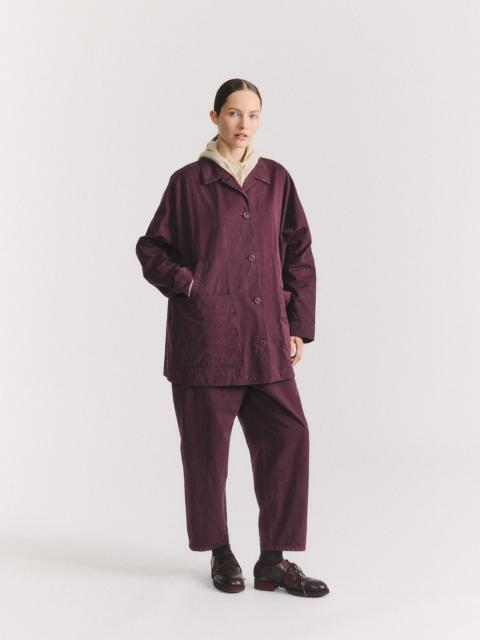 CASEY/CASEY WARREN PANT - DOUBLE COT - MAHOGANY
