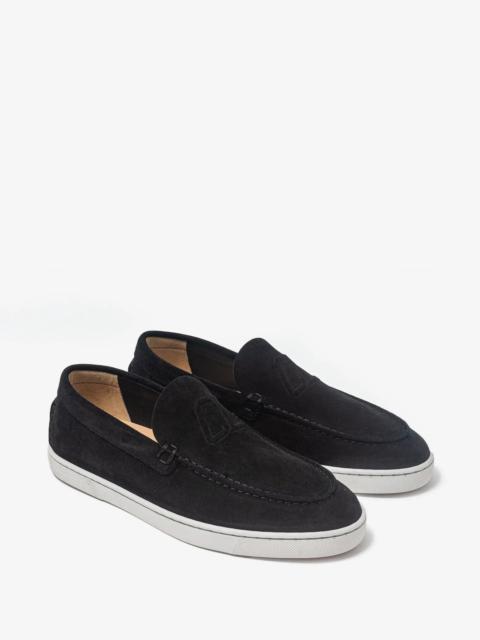 Christian Louboutin Christian Louboutin Varsiboat Black Suede Boat Shoes