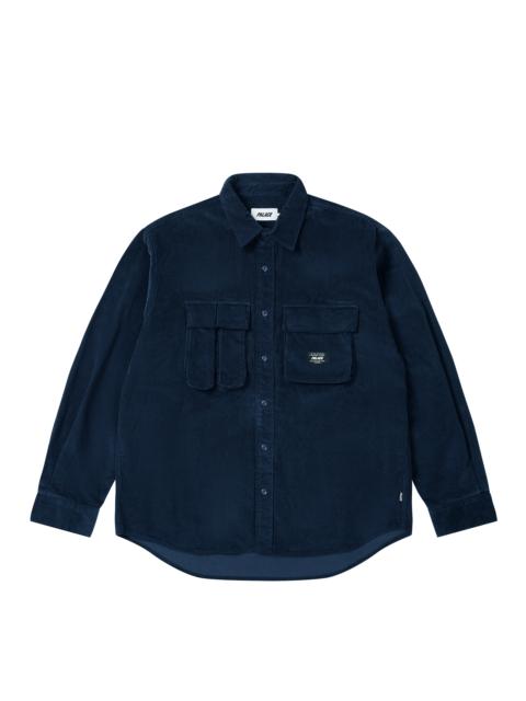 PALACE DOUBLE POCKET CORD OVERSHIRT NAVY