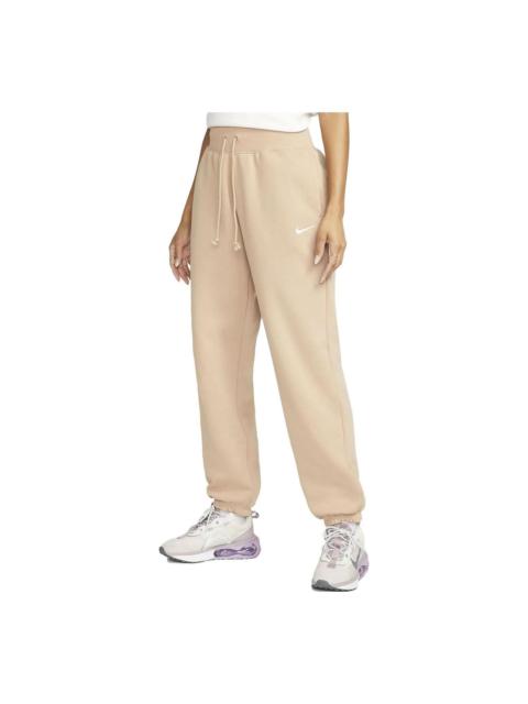 Nike (WMNS) Nike Sportswear Phoenix Fleece High-Waisted Oversized Tracksuit Bottoms 'Hemp' DQ5887-200