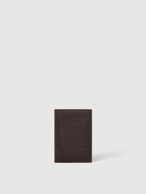 Brunello Cucinelli Smooth calfskin card holder