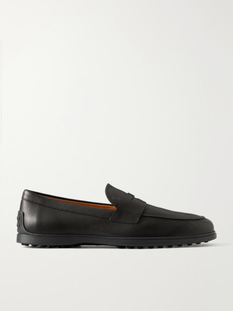 Tod's Full-Grain Leather Penny Loafers