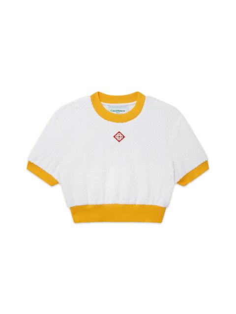 CASABLANCA Monogram Terry Top