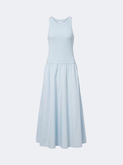 velvet Romilly cotton-blend midi dress