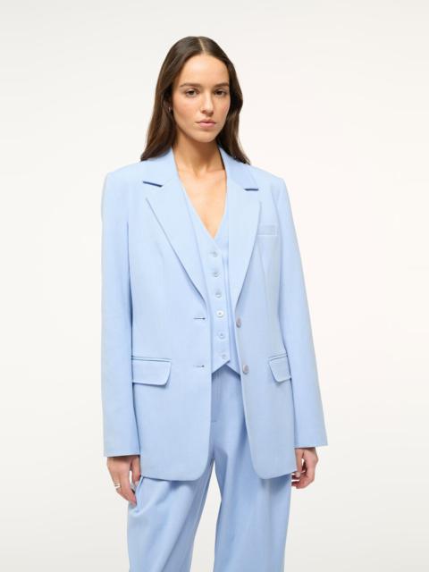 STAUD STAUD CITY BLAZER PERIWINKLE