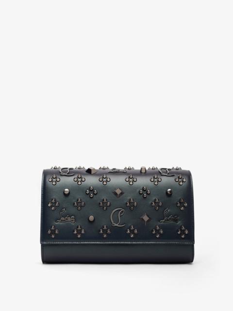 Christian Louboutin Paloma black leather clutch