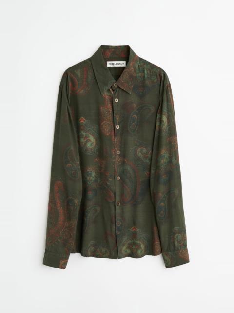Our Legacy Beyond Shirt Forgotten Paisley Print