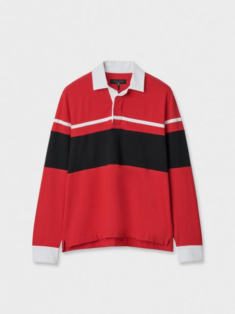 rag & bone Striped Rugby Polo