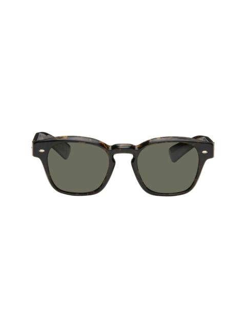 Oliver Peoples Brown Maysen Sunglasses