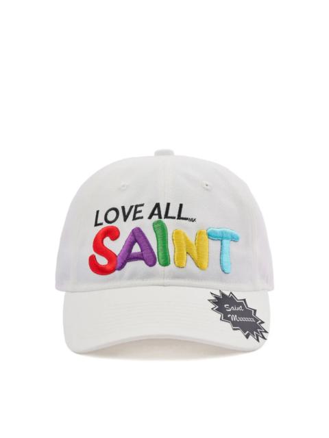 SAINT M×××××× EMBROIDERED-LOGO BASEBALL CAP