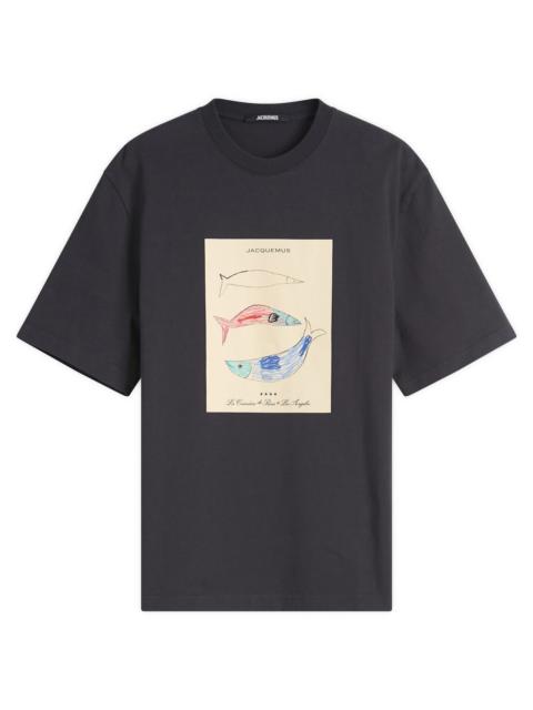 JACQUEMUS Jacquemus LE TSHIRT MARINO