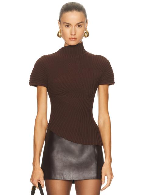 Cult Gaia Annemie Knit Top