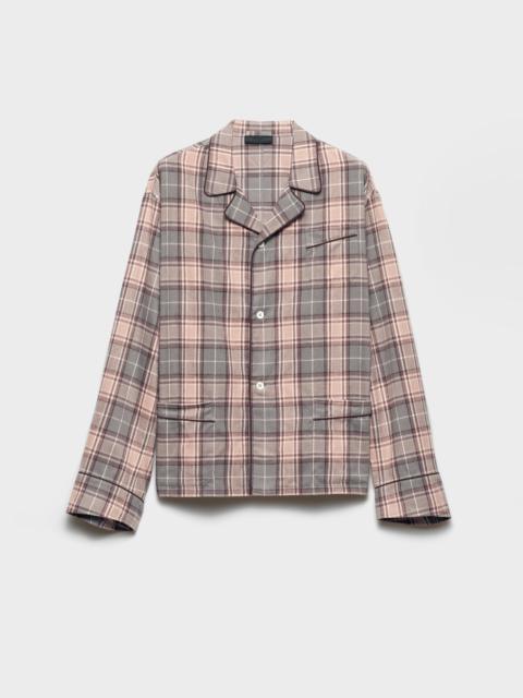 Prada Checked cotton shirt