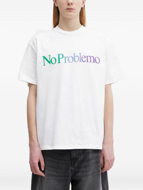No Problemo No Problemo logo-print oversized T-shirt