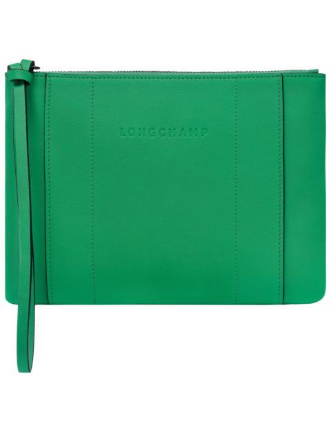 Longchamp Longchamp 3D Pouch Green - Leather