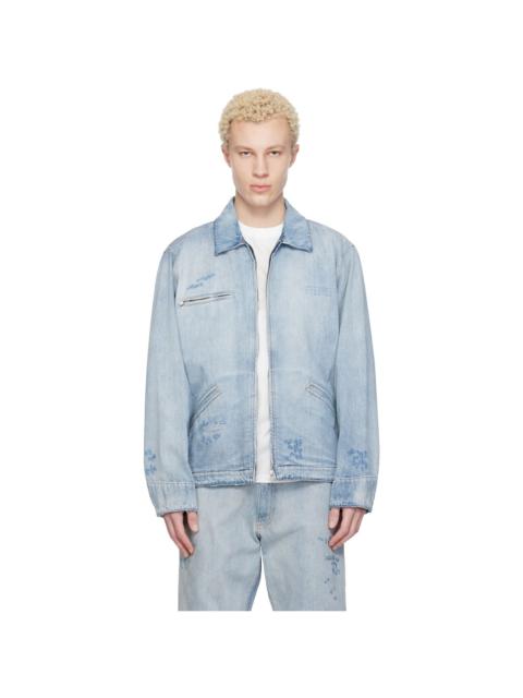 Blue Sportsjacket Denim Jackets