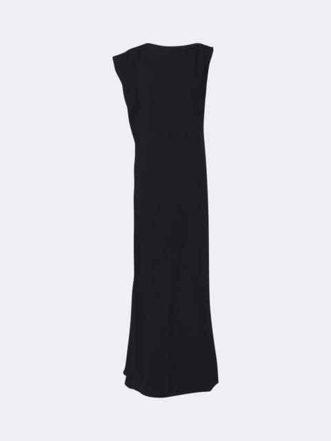 JACQUEMUS Drapée jersey maxi dress