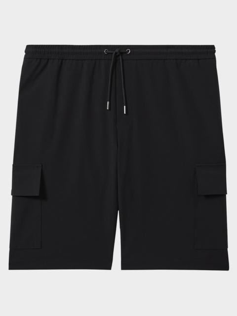 REISS Men's Relaxed Drawstring Climb Shorts