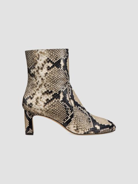 Stuart Weitzman Women's Babette 60MM Snake-Embossed Leather Boots - Roccia