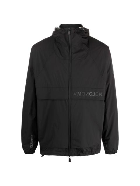 Foret logo-print hooded jacket