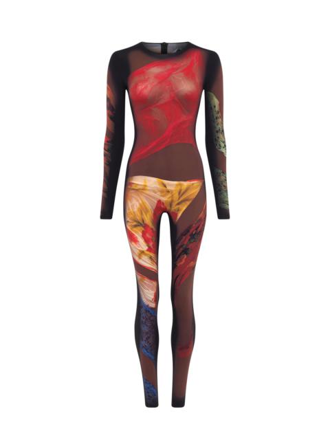 Marine Serre Recycled Draped Statue Jersey Catsuit