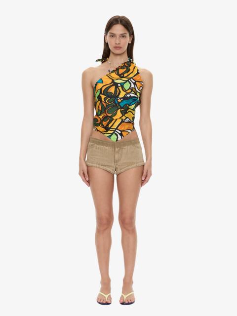 CHRISTOPHER ESBER Reconstruct Denim Micro Short