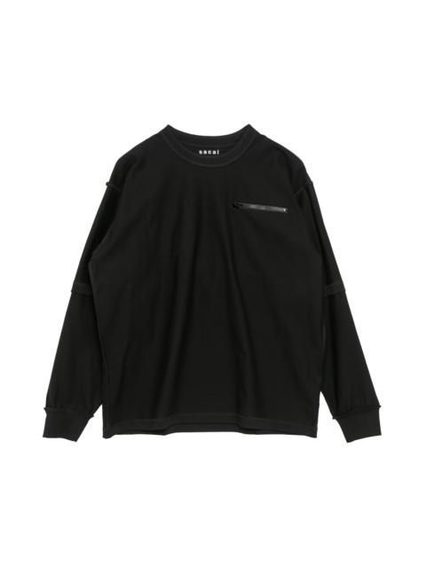 sacai Cotton Jersey L/S T-Shirt