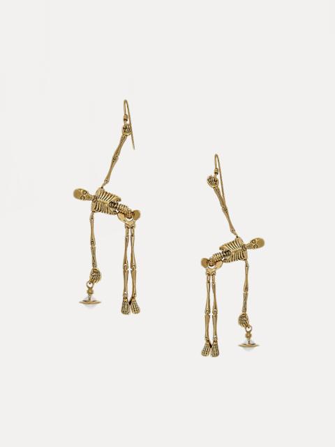 Vivienne Westwood SKELETON EARRINGS