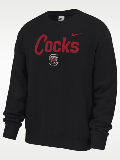 Nike Nike College (South Carolina Gamecocks) Men's Fleece Crew-Neck Sweatshirt