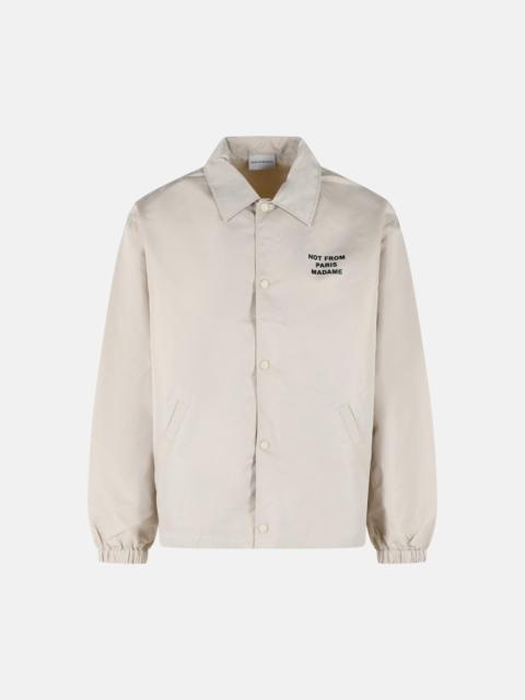 Drôle de Monsieur IVORY NYLON JACKET