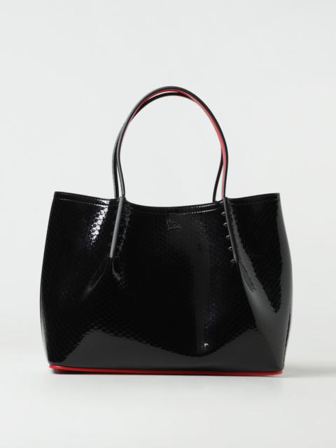 Christian Louboutin Christian Louboutin Cabarock bag in embossed patent leather