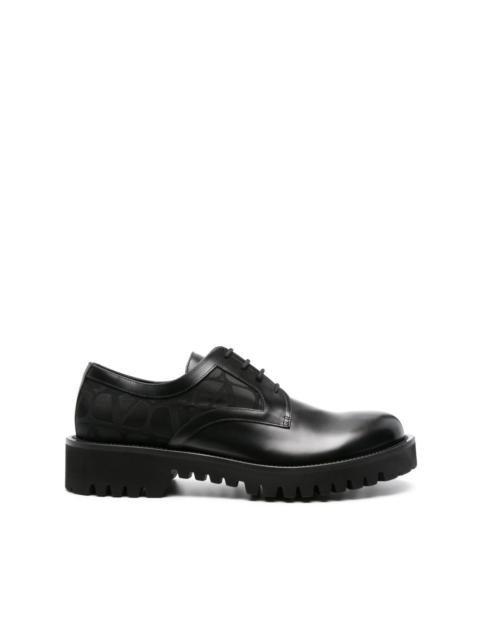 Valentino Toile Iconograhe derby shoes