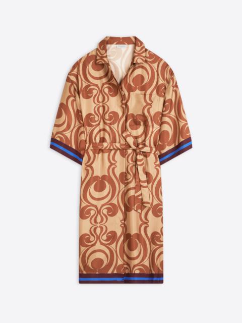 Dries Van Noten SILK SHIRT DRESS