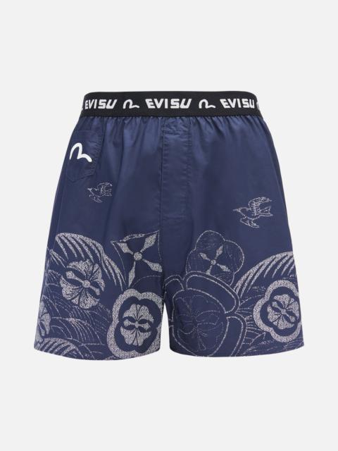 EVISU MULTI JAPANESE VINTAGE PRINTS BOXER SHORTS