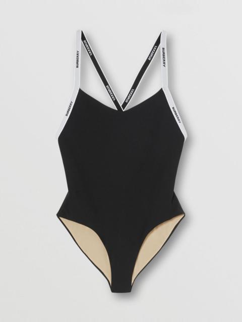 Burberry Logo Tape Swimsuit