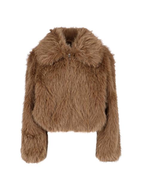 The Frankie Shop FAUX "HOPE" FUR JACKET