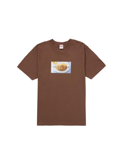 Supreme Pancakes Tee Brown