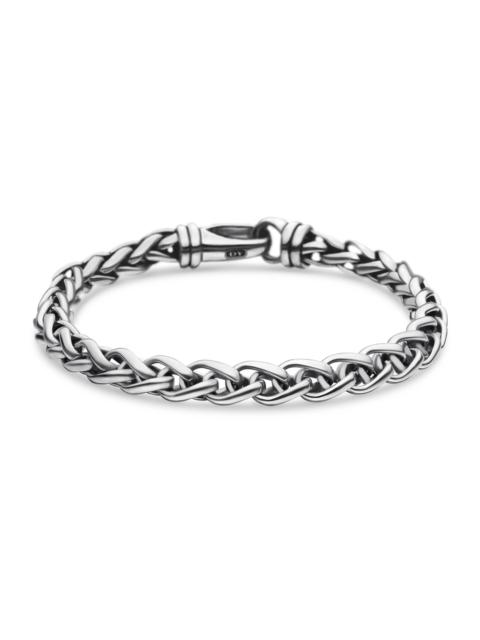 DAVID YURMAN Men's Wheat Chain Bracelet in Sterling Silver, 6mm - Sterling Silver