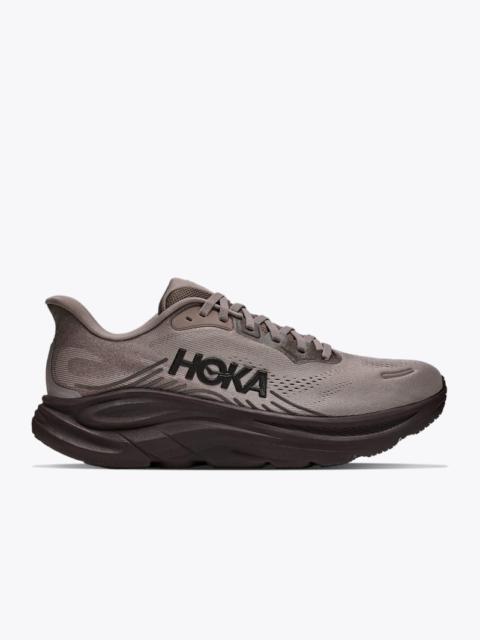 HOKA Men's Clifton 11 Shoes in Boulder Grey/Pebble Grey