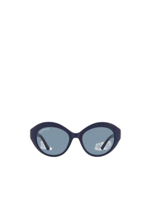 BALENCIAGA BB0133 oval-frame sunglasses