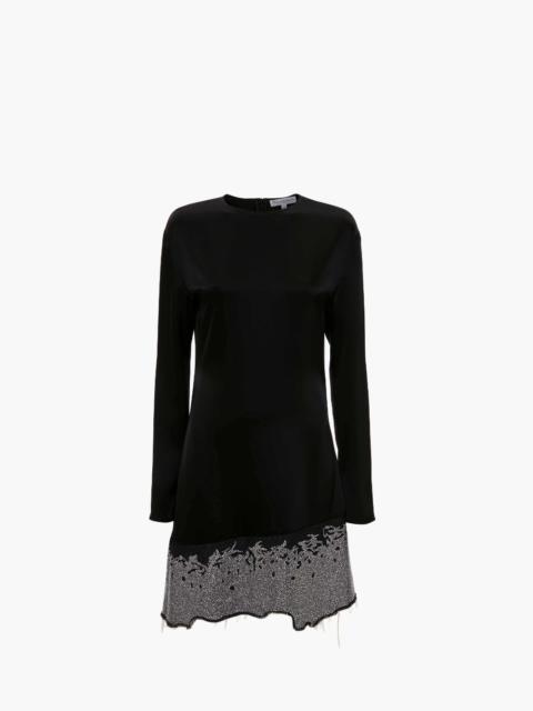 ワンピース JW ANDERSON Black Triacetate Blend Dress JW Anderson Black triacetate blend dress | gebnegozionline