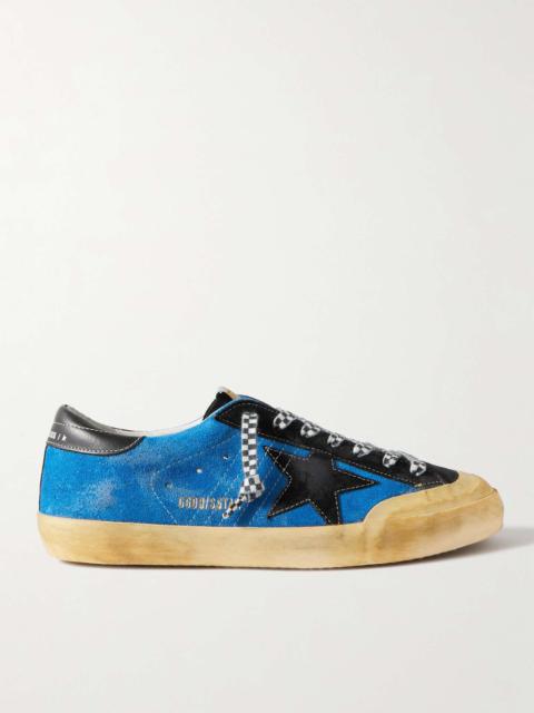 Superstar Penstar Suede and Leather Sneakers