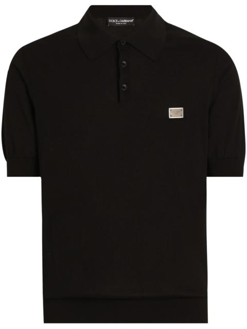 Logo-plaque Polo Shirt